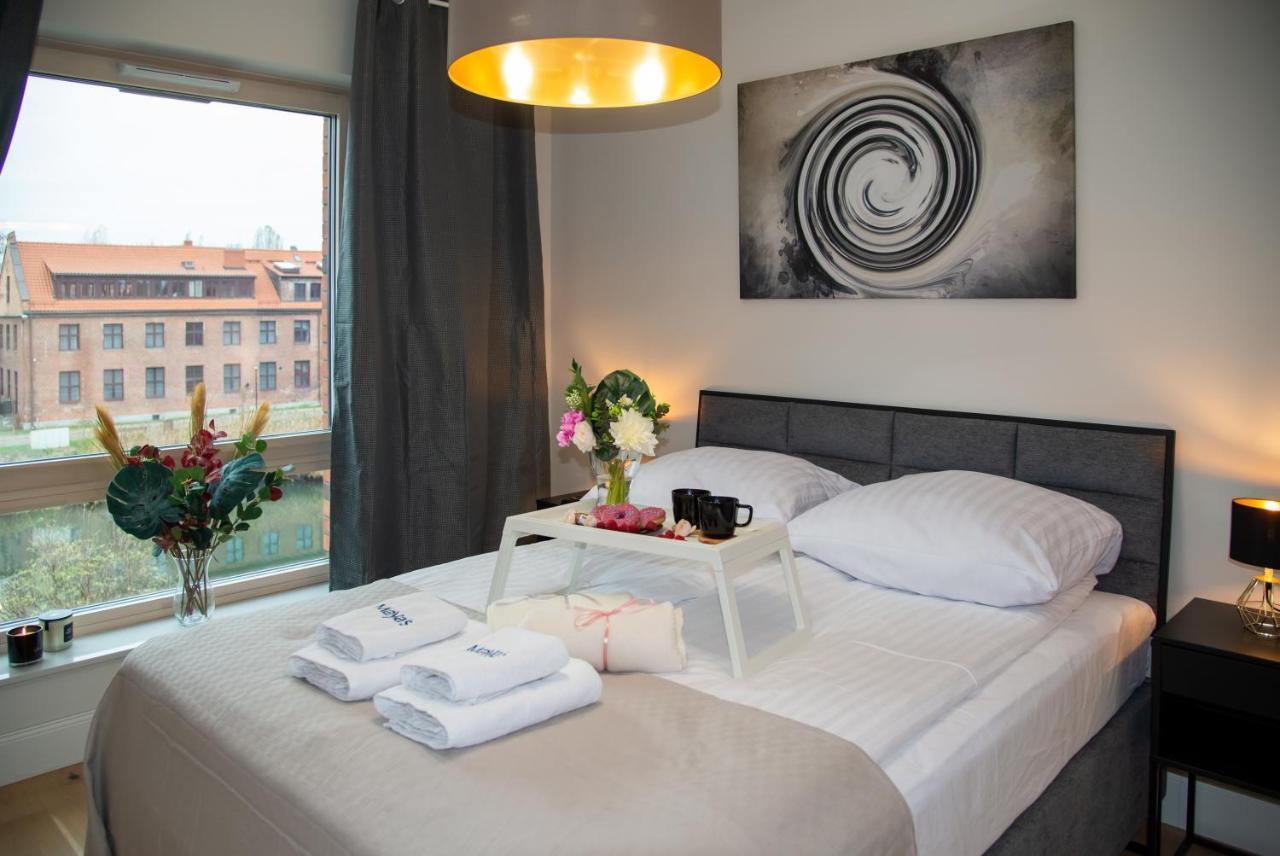 Maya'S Flats & Resorts - River View Gdańsk Buitenkant foto